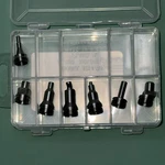 Lot Of 7 Exfo Microscope Tips For FIP-435B. Fixed Price $499.95.