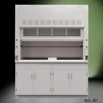 New!!! 6' Laboratory Fume Hood Exhaust W/ Storage Cabinet (NLS-601) E2-373. Fixed Price $8950.00.