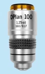 Olympus D Plan 100X/ 1.25 Oil 160/0.17 Microscope Objectivee. Fixed Price $200.00.