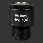 Vintage Unitron Nwf 10X Microscope Lens. Fixed Price $29.99.