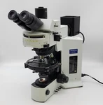 Olympus Microscope BX51 Polarization And Fluorescence With Trinocular Head. Fixed Price $13950.00.