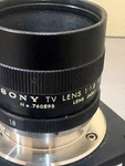 Amscope Microscope Digital Camera MU300 And Sony Tv Lens 1:1.8 16MM. Fixed Price $125.00.