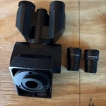 Olympus Microscope U-tbi Tilting Binocular Head With Lenses. Fixed Price $424.99.