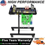 Rolling Tool Tray With Wheels Adjustable Height Mobile Work 500LB Capacity. Fixed Price $124.99.