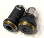 Lot Of Zeiss Objective Lens 10/0.22 46 00 9904, Plan 2.5/0.08 160/. Fixed Price $47.00.