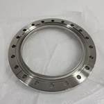 Mdc Mfg DNC160F 8" Cf Conflat Flange With Glass Viewport For Uhv Ultra High Vac. Fixed Price $839.00.