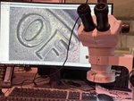 Scienscope NZ-BD-T3 Stereo Zoom Trinocular Microsope W/ Dino-lite AM-423C Camera. Fixed Price $1275.00.