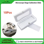 10PCS Microscope Stage Calibration Slide For Usb Camera 0.01MM Micrometer, New. Fixed Price $129.99.