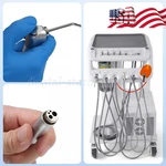 Mobile Dental Delivery Unit Cart Curing Light Scaler Handpiece/air Compressor. Fixed Price $1049.00.