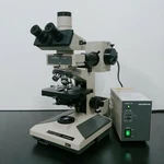Olympus Microscope BH2 With Fluorescence & Splan Objectives. Fixed Price $4450.00.