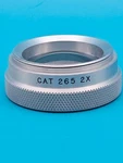 American Optical Cat 265 2X Auxiliary Lens For The Cycloptic Microscope. Fixed Price $20.00.