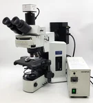 Olympus Microscope BX51 With Fluorescence, Trinocular Head & Camera. Fixed Price $10995.00.