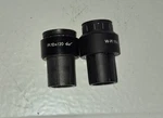 Lot Of Carl Zeiss Microscope 1016-758 W-P1 10X/23 & 44 40 32 10X/20. Fixed Price $99.00.