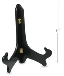 Tripar Ebony Wood Plate Stand 11" Tall (21014B). Fixed Price $19.99.