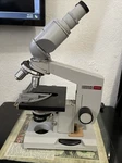 Microscope Ussr Vintage Brand Omo With Objectives +. Fixed Price $400.00.