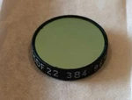 Omega Optical 485DF22, Bandpass 470NM 500NM, Round 25MM Filter. Fixed Price $89.50.
