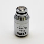 Zeiss Microscope Objective Plan 100X 1.25 Oil 160/0.17 461932. Fixed Price $295.00.