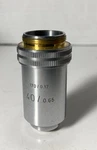 Leitz Wetzlar Microscope Objective Lens 170/0.17 40/0.65. Fixed Price $37.50.