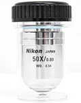 Nikon Cf Plan 50X / 0.80 Infinity Epi 67-78 Wd 0.54 Microscope Objective. Fixed Price $219.00.
