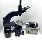 Vintage Leitz Wetzlar Ortholux Pol Research Grade Microscope Trinocular. Fixed Price $899.95.