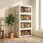 140QT Stackable Storage Bins With Lid & Magnetic Locking Handles. Fixed Price $144.99.