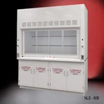 6' Laboratory Fume Hood W/ Flammable Storage Locker E2-069. Fixed Price $11950.00.