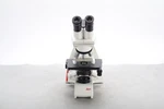 Leica DM750 Binocular Microscope W/ 4X, 10X, 40X, 100X Hi Plan Objectives. Fixed Price $1787.70.