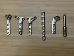 Plates (locking & Non-locking Tplo) And Drill Guide, Synthes, Everost. Fixed Price $300.00.