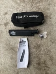 Leviton 200X Fiber Optic Microscope CA-023-49800-000 Padded Case Manual Westover. Fixed Price $79.95.
