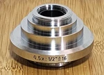 Leica 541511 Hc 0.5X : 1/2" 16 C-mount Microscope Camera Adapter. Fixed Price $279.00.