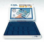 Carl Stamp Case Divided Storage Stocks Container Holder Office Equipment NO.850E. Fixed Price $35.14.