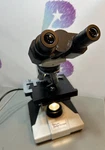 Seilerscope Binocular Laboratory Microscope 4X 10X 40X 100X Oil. Fixed Price $84.15.
