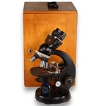 Zeiss Winkel Standard Gf Binocular Microscope 4 Objectives Case Vintage 1950'S. Fixed Price $599.00.