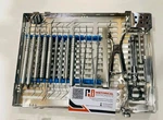 Dental Endodontic Instruments Of 15 Pcs W/lrg Sterilization Cassette. Fixed Price $130.00.