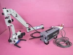 Zeiss Zumax Ent Temporal Bone Lab Microscope W/ Prescotts Led Light Source. Fixed Price $1999.00.