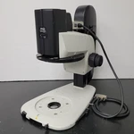 Nikon Stereo Microscope SMZ25 With Dual Nosepiece And Diascopic Base. Fixed Price $3995.00.