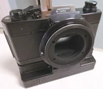 Zeiss 476072 Microscope Aufsatzkamera M35 Camera 476079 Film Winder. Fixed Price $109.50.