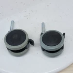 Drive Medical Locking Casters 7/16 Stem Hospital Bed Wheels Set Of 2. Fixed Price $25.00.
