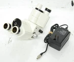 Zeiss 45 29 37 Dual Observation Tube Led Pointer Microscope Head W/ Power Supply. Fixed Price $449.00.