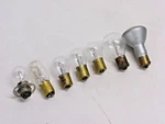 Nos! Lot Of (7) Assorted Ge Miniature, Bulbs / Lamps. Fixed Price $9.99.
