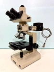 Olympus BH2-UMA Trinocular Metallurgical Microscope W/ Neo Splan 10X 20X 50X 100. Fixed Price $2999.00.
