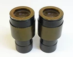 Pair Of Leica Periplan 10X/18 Microscope Eyepiece; Clear Optics. Fixed Price $120.00.