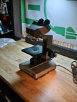 Olympus Ch Microscope With Wood Case. Fixed Price $189.00.