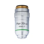 Amscope 20X Plan Achromatic Objective Lens With Knurled Ring. Fixed Price $67.99.