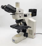 Nikon Microscope ME600 Metallurgical With Polarization & Trinocular Head. Fixed Price $5995.00.
