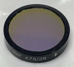 Semrock FF01-475/28-25 Brightline Bandpass Filter Single-band Idex FL-003897. Fixed Price $47.00.