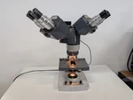 Dual Trinocular Ao American Optical One-ten Microstar Microscope W/ 5 Objectives. Fixed Price $299.00.