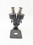 Antique Carl Zeiss Jena Iron Heavy Mechanical Binocular Lab Microscope. Fixed Price $229.99.