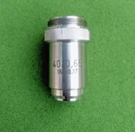 Beck Kassel (cbs) Microscope, Objective Lens, 40X/0.65, Germany, Achromat, Works. Fixed Price $12.98.