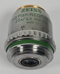 Zeiss 421351-9970 Ld Plan-neofluar 20X/0.4 PH2 Korr Microscope Objective Lens. Fixed Price $1049.00.